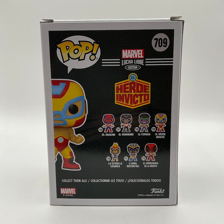 El Heroe Invicto Funko Pop! Marvel Lucha Libre Edition #709 - Collector Store LLC