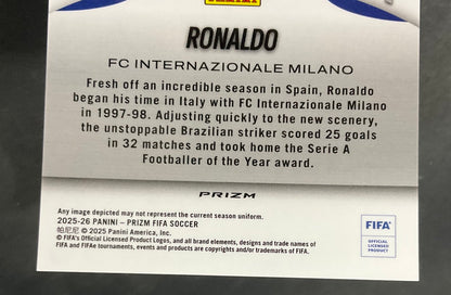 Ronaldo 2025-26 Panini Prizm FIFA Prizmania #16