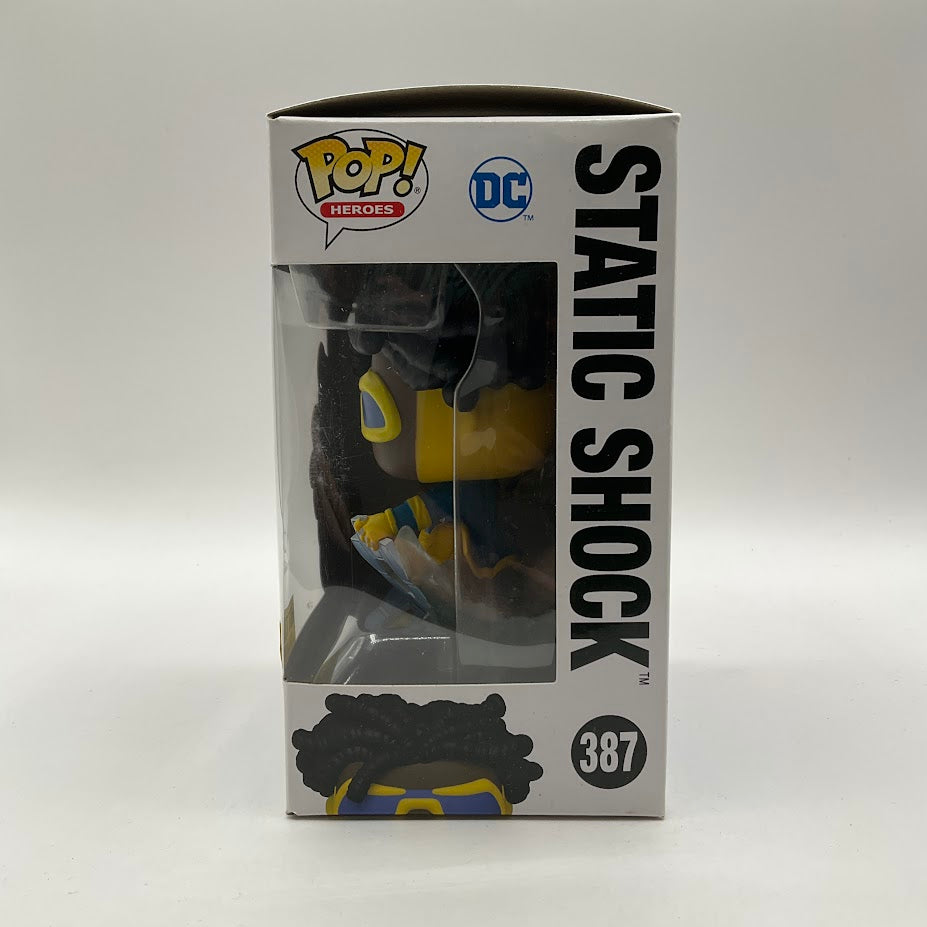 Static Shock Funko Pop! Justice League #387 Hot Topic Exclusive