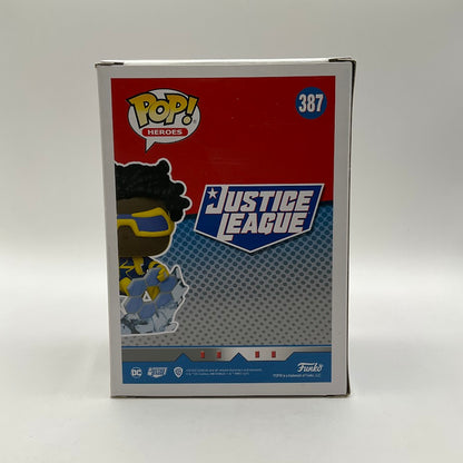 Static Shock Funko Pop! Justice League #387 Hot Topic Exclusive