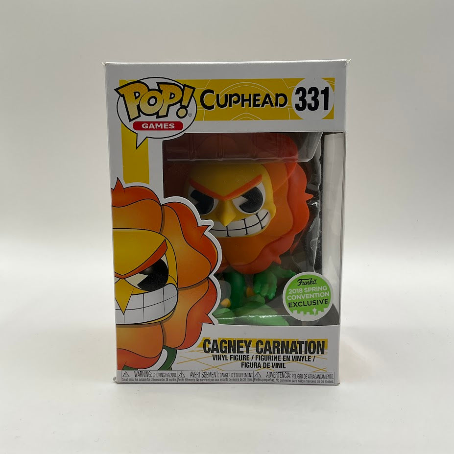 Cagney Carnation Funko Pop! Cuphead #331 2018 Spring Convention