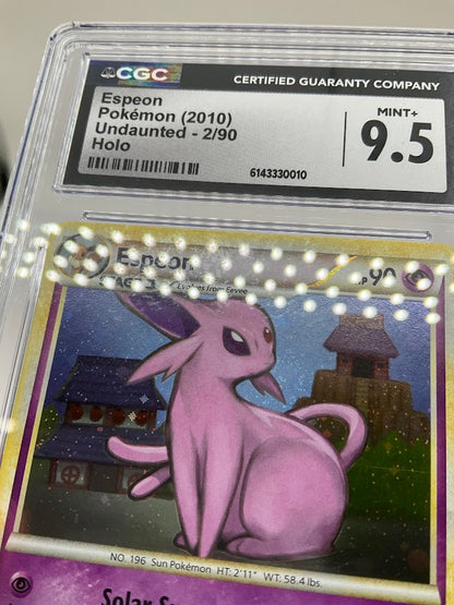 Espeon Pokemon Undaunted Holo #2 CGC 9.5