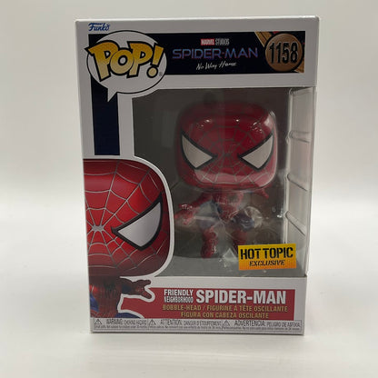 Friendly Neighborhood Spider-Man Funko Pop! Spider-Man No Way Home Hot Topic - Collector Store LLC