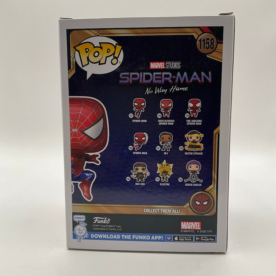 Friendly Neighborhood Spider-Man Funko Pop! Spider-Man No Way Home Hot Topic - Collector Store LLC