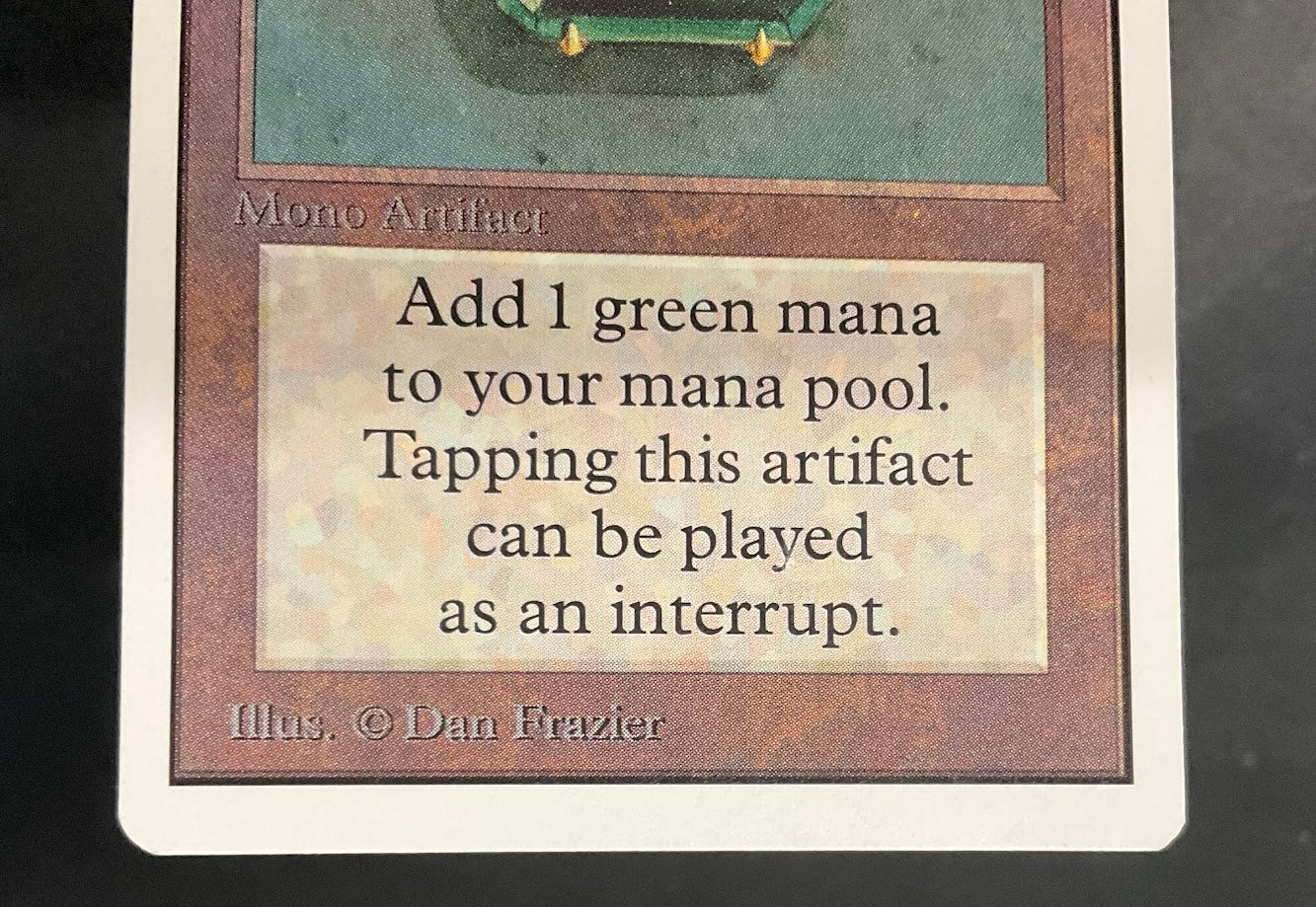 Mox Emerald Magic the Gathering Unlimited LP