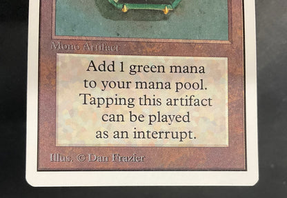 Mox Emerald Magic the Gathering Unlimited LP