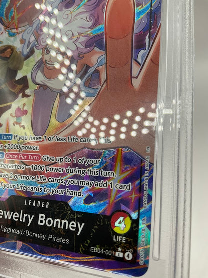Jewelry Bonney One Piece Card Game OP15-EB04 Alternate Art #001 PSA 10