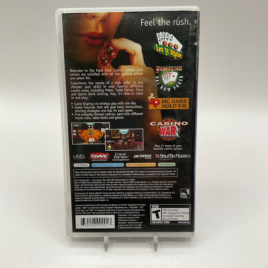 Hard Rock Casino PSP Used