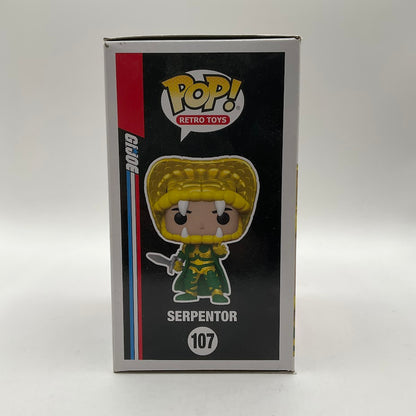 Serpentor Funko Pop! GI Joe #107 2022 Summer Convention