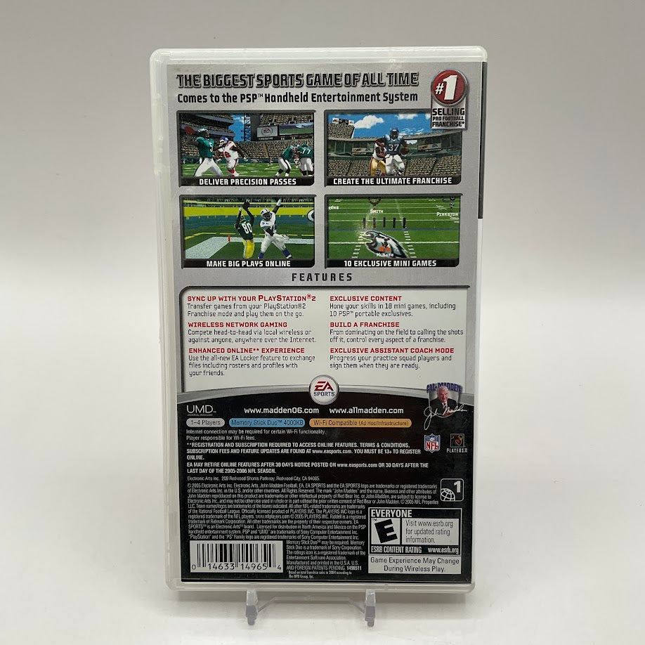 Madden 2006 PSP Used