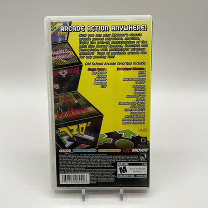 Midway Arcade Treasures Extended Play PSP Used