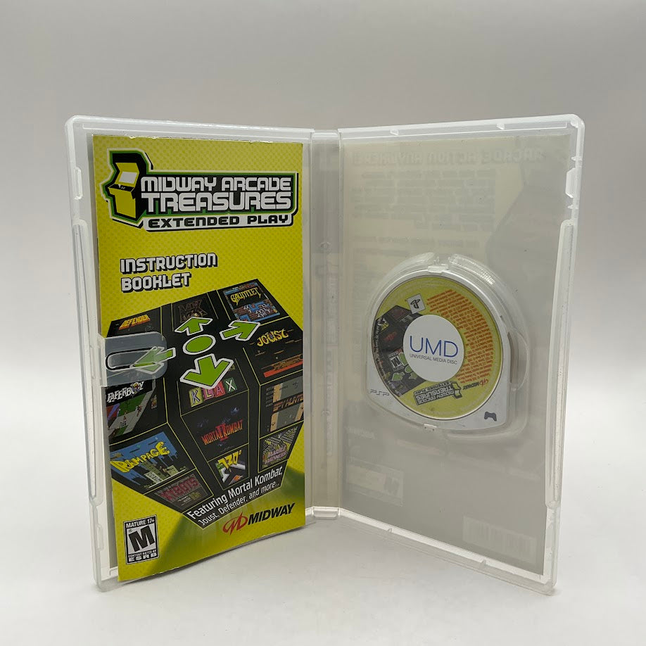 Midway Arcade Treasures Extended Play PSP Used
