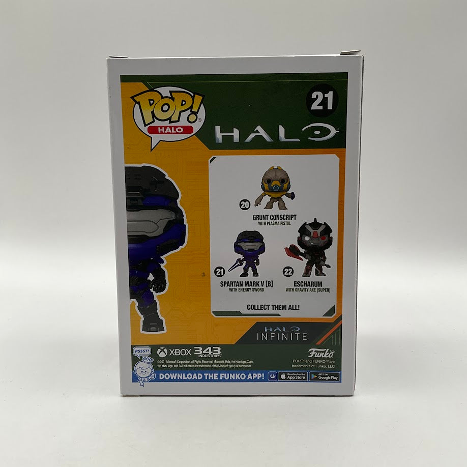 Spartan Mark V [B] with Energy Sword Funko Pop! Halo #21