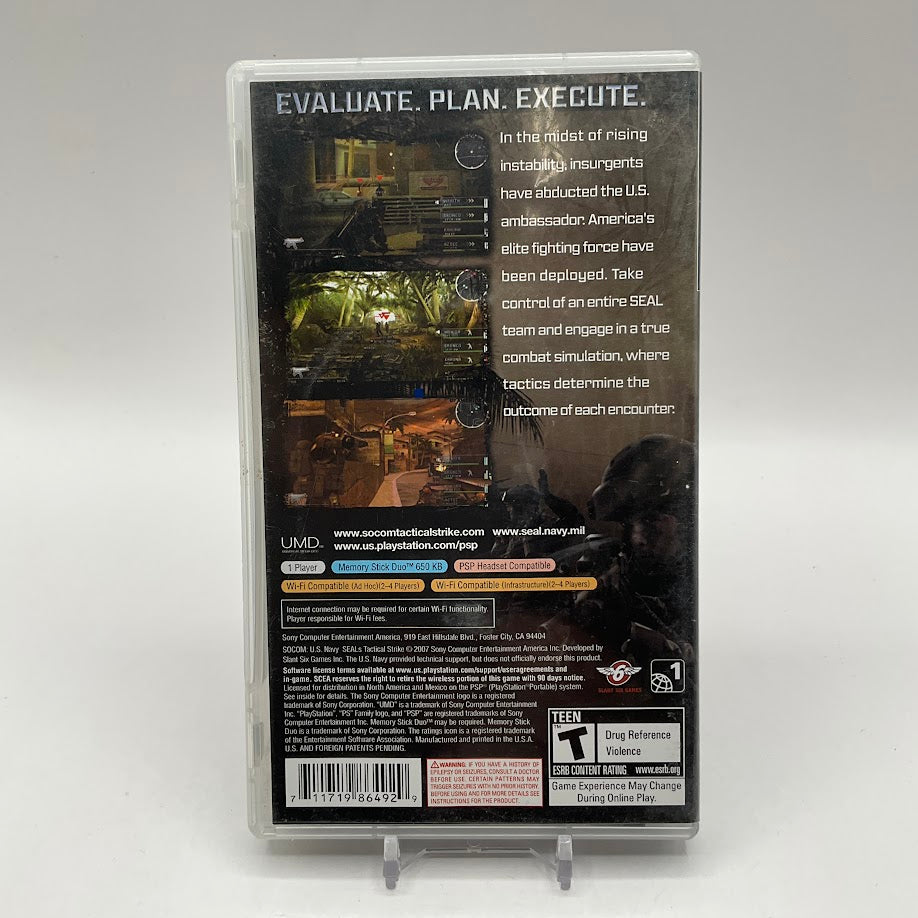 SOCOM US Navy Seals Tactical Strike PSP Used