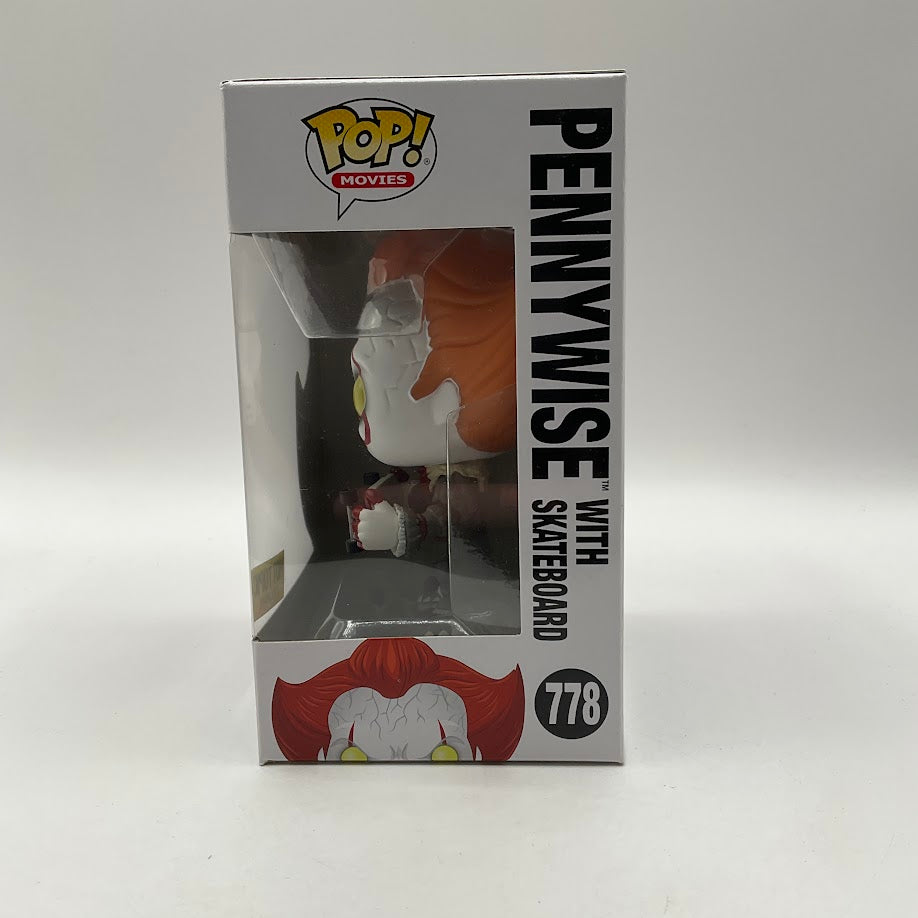 Pennywise with Skateboard Funko Pop! IT Chapter Two #778 Hot Topic