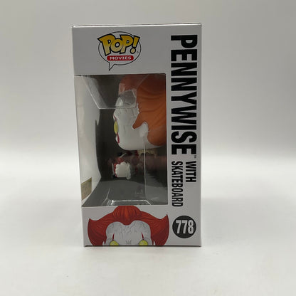 Pennywise with Skateboard Funko Pop! IT Chapter Two #778 Hot Topic