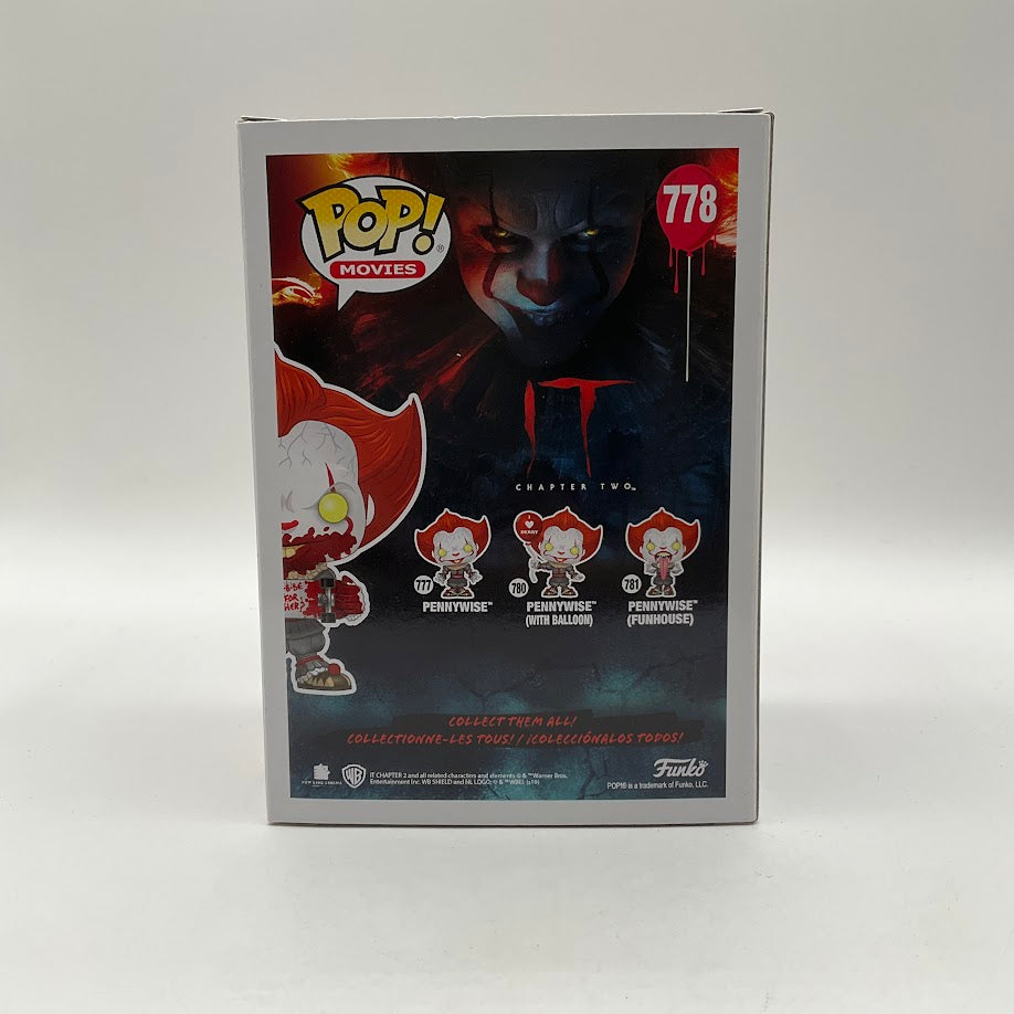 Pennywise with Skateboard Funko Pop! IT Chapter Two #778 Hot Topic