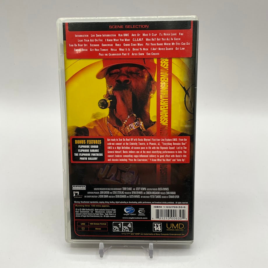 Busta Rhymes: Everything Remains Raw [UMD] PSP Used