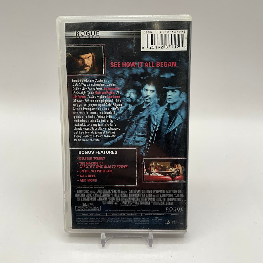 Carlito's Way Rise To Power [UMD] PSP Used