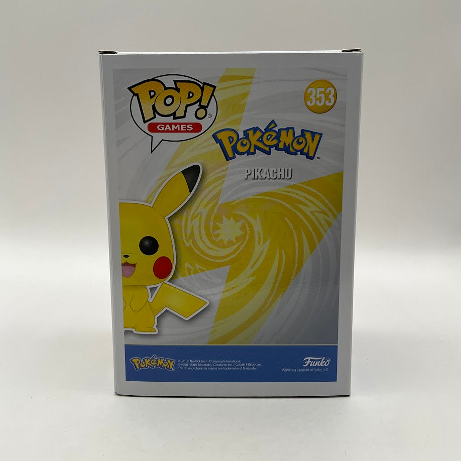 Pikachu Funko Pop! Pokemon #353 Flocked GameStop Exclusive