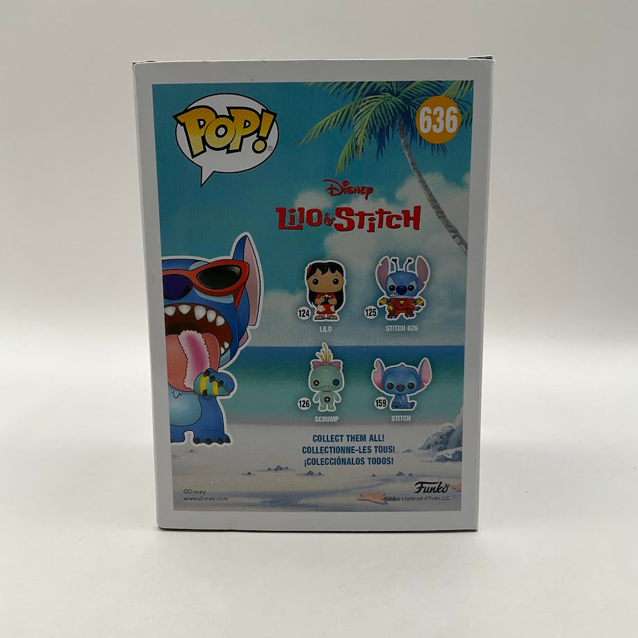 Summer Stitch Funko Pop! Lilo & Stitch #636 Scented Hot Topic Exclusive