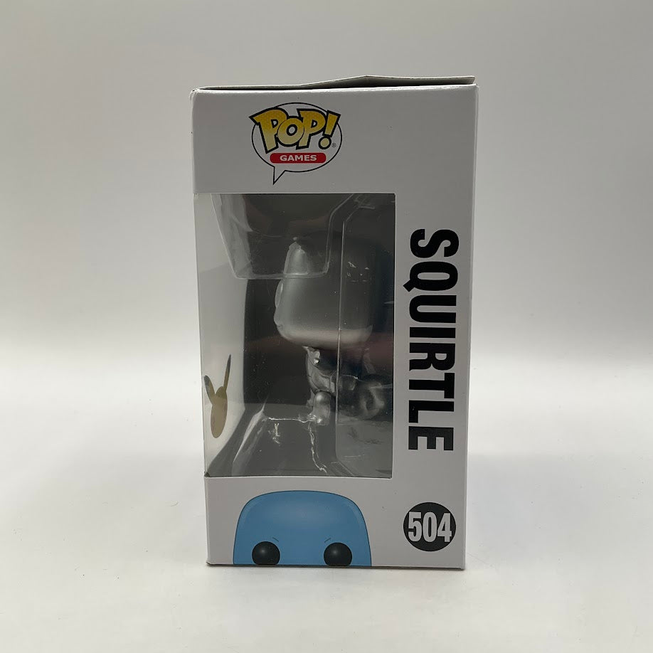 Squirtle (Silver) Funko Pop! Pokemon 25th Anniversary #504