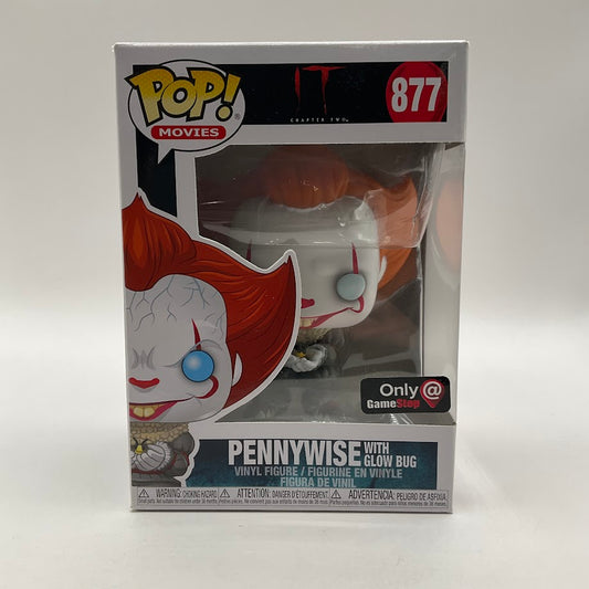 Pennywise with Glow Bug Funko Pop! IT Chapter Two #877 GameStop