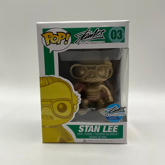 Stan Lee Funko Pop! Icons #03 Stan Lee Collectibles Exclusive