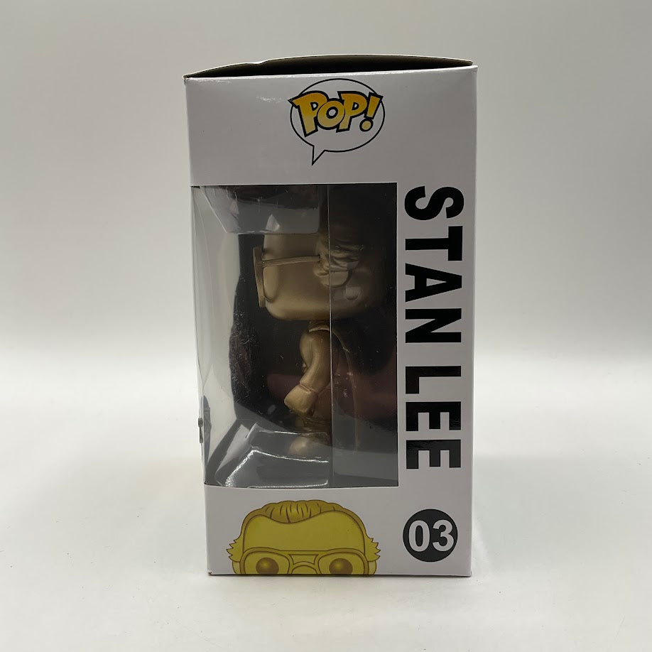 Stan Lee Funko Pop! Icons #03 Stan Lee Collectibles Exclusive