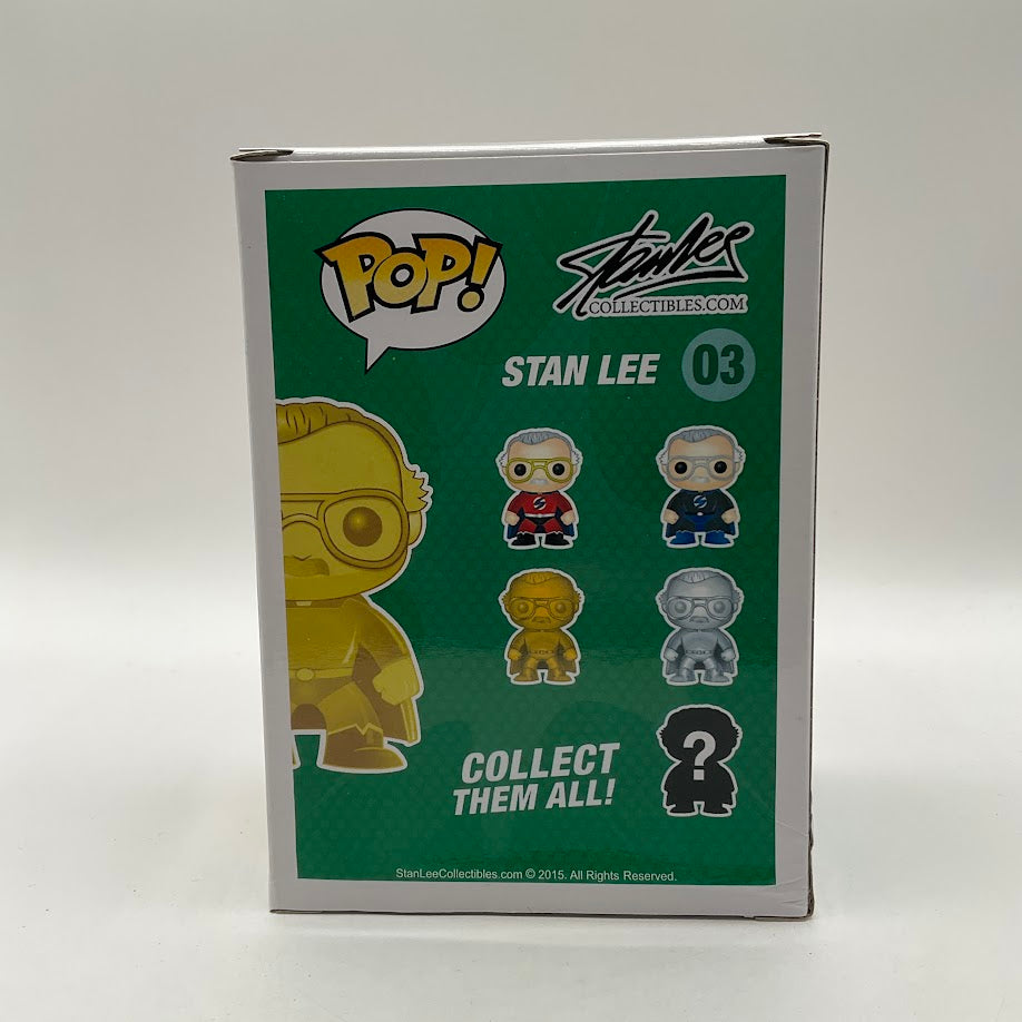 Stan Lee Funko Pop! Icons #03 Stan Lee Collectibles Exclusive