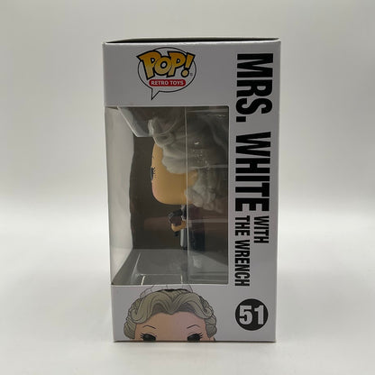 Mrs. White with the Wrench Funko Pop! Clue #51 - Collector Store LLC