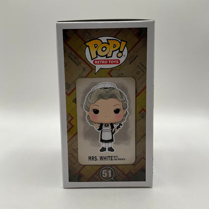 Mrs. White with the Wrench Funko Pop! Clue #51 - Collector Store LLC