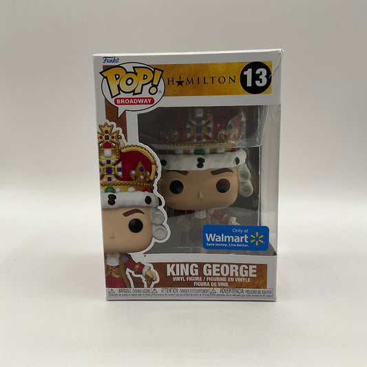 King George Funko Pop! Hamilton #13 Walmart Exclusive