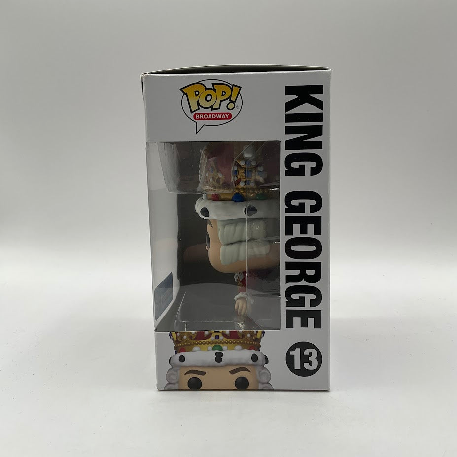 King George Funko Pop! Hamilton #13 Walmart Exclusive