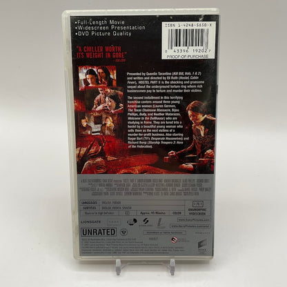 Hostel Part II Unrated [UMD] PSP Used