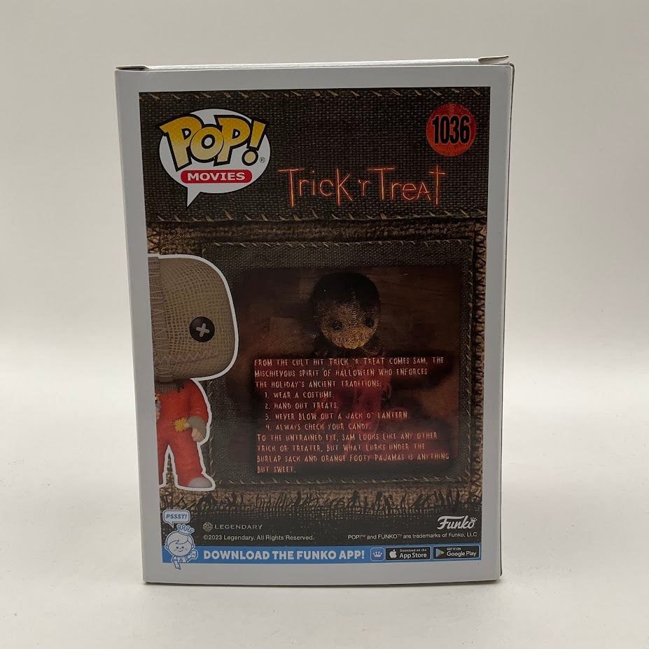 Sam Funko Pop! Trick 'r Treat #1036 Flocked Spirit Exclusive