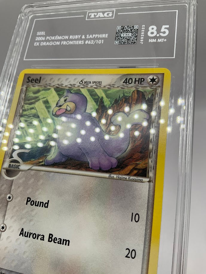 Seel Pokemon ex Dragon Frontiers #62 TAG 8.5