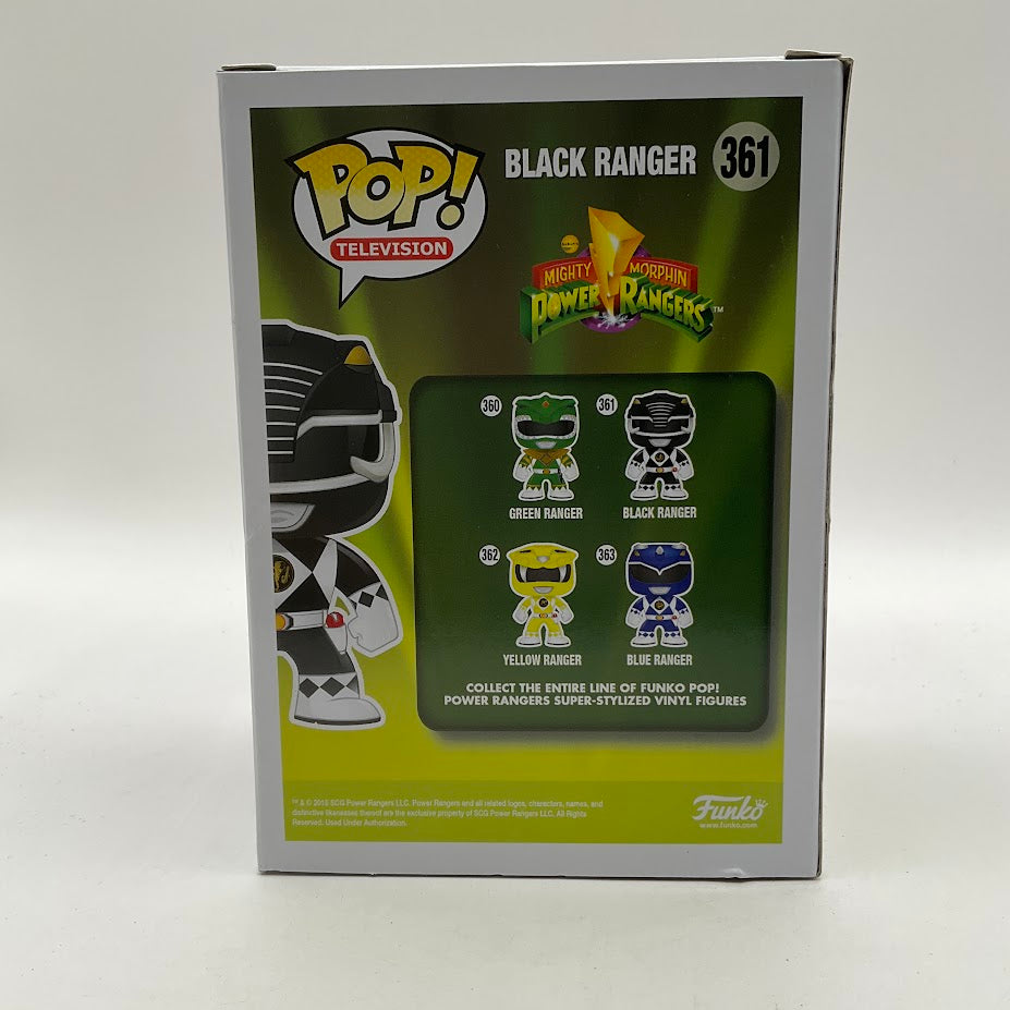 Black Ranger Funko Pop! Mighty Morphin Power Rangers #361