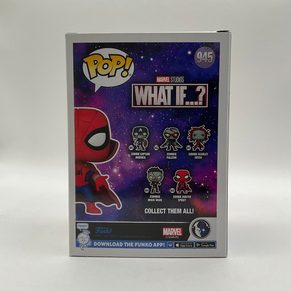 Zombie Hunter Spidey Funko Pop! What If...? #945