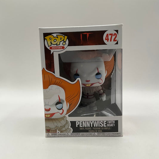 Pennywise (With Boat) Funko Pop! IT #472