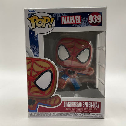 Gingerbread Spider-Man Funko Pop! Marvel #939