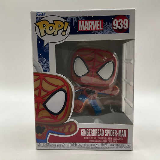 Gingerbread Spider-Man Funko Pop! Marvel #939