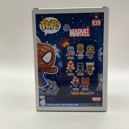 Gingerbread Spider-Man Funko Pop! Marvel #939