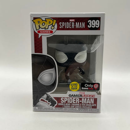 Spider-Man Funko Pop! Marvel #399 GITD GameStop Exclusive