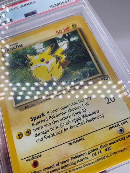 Pikachu Pokemon Jungle #60 PSA 5