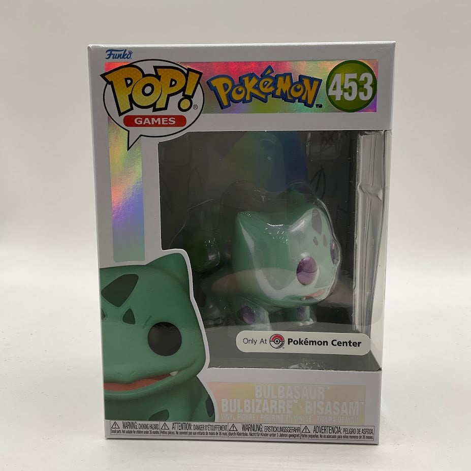 Bulbasaur Funko Pop! Pokemon #453 Pokemon Center Exclusive