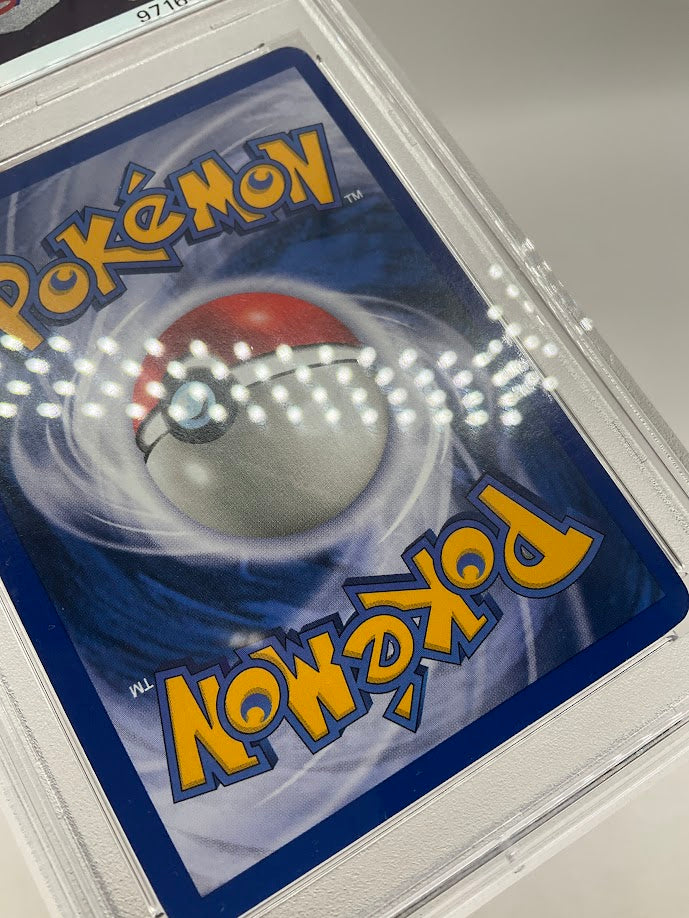 Rainbow Energy Pokemon Team Rocket Holo 1st Edition #17 PSA 7