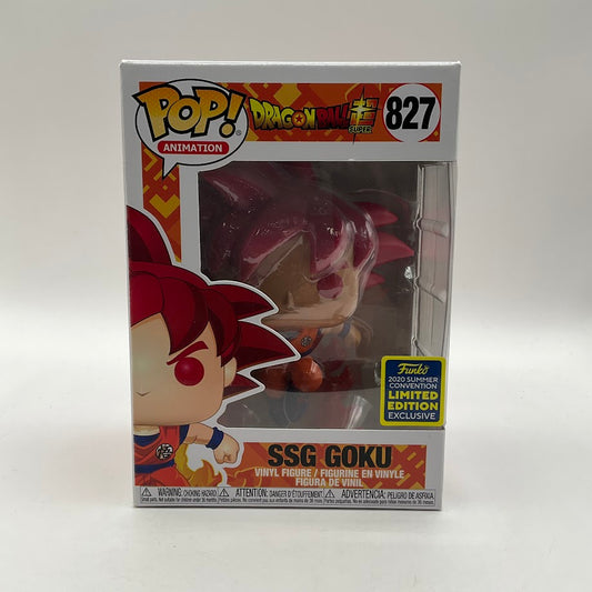 SSG Goku Funko Pop! Dragon Ball Super #827 2020 Summer Convention