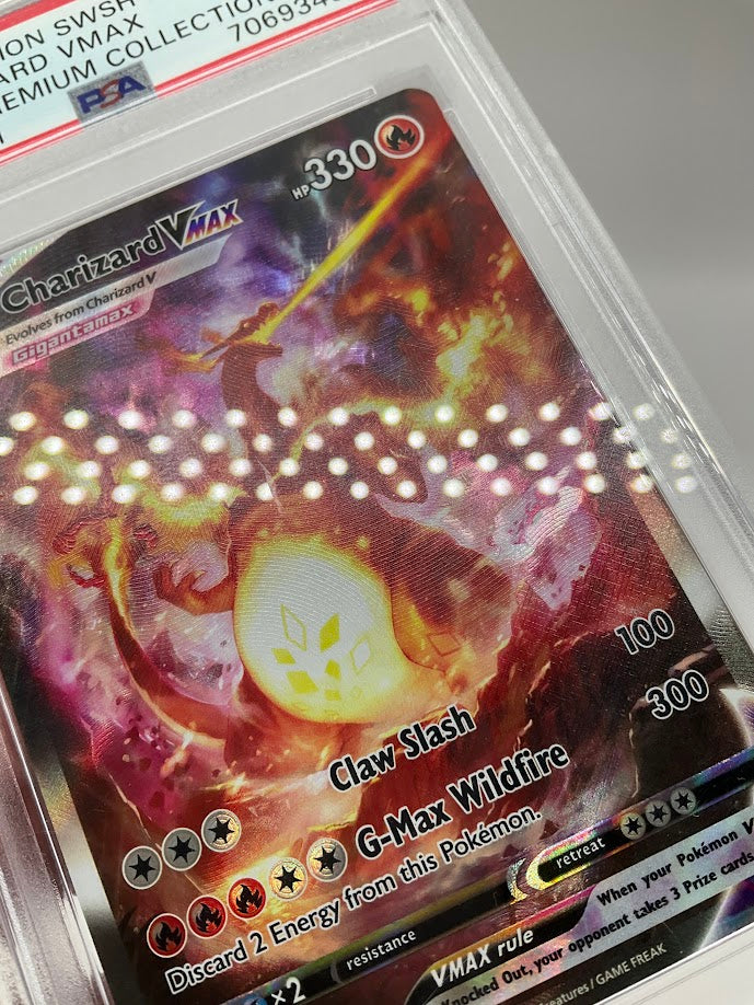 Charizard VMAX Pokemon Ultra Premium Collection Full Art #261 PSA 9 #1