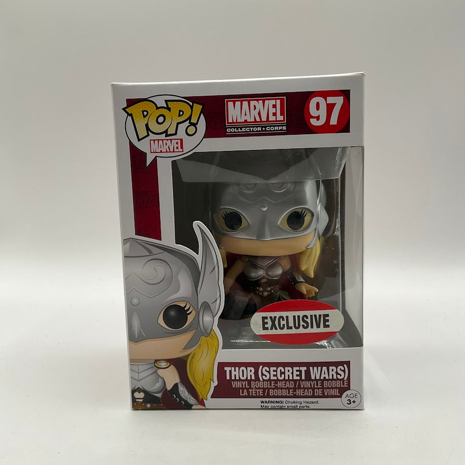 Thor (Secret Wars) Funko Pop! Marvel Collector Corps #97 Exclusive